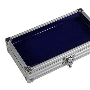 Case "Alu" for Pins, Buttons, Studs