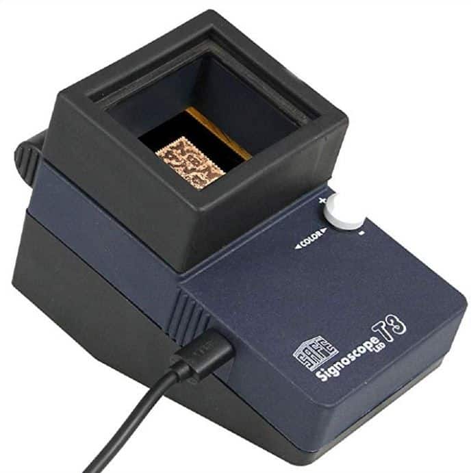 Signoscope Watermark Detector T3 Stamp Collecting Safe Albums