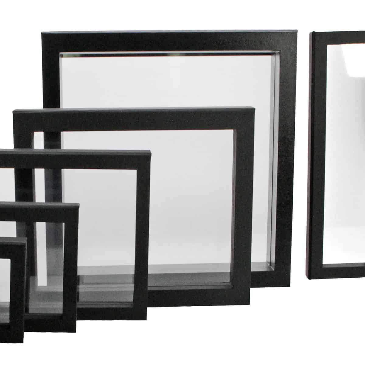 Floating Frame Black Safe Albums