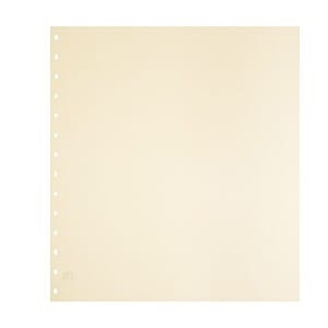 Plain 14 Ring Cream Page No. 7806 (10 pack) - Bottom page for D-Blank