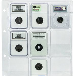Slabs Coin Holder Page No. 488 (2 pack)