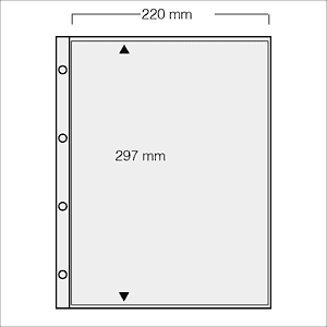 1 Pocket A4 size Pages No. 5481