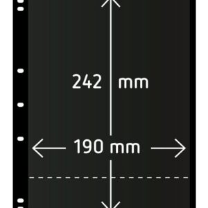 Hagner 1 Strip Double Sided Stocksheet (10Pk)