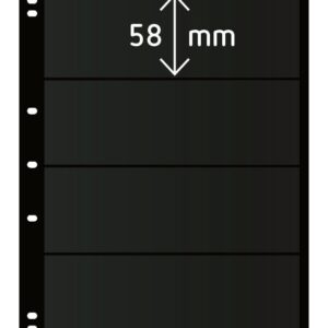 Hagner 4 Strip Double Sided Stocksheet (10Pk)