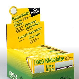 Prinz Stamp Hinges (Display Box With 50 Bags Of 1000)