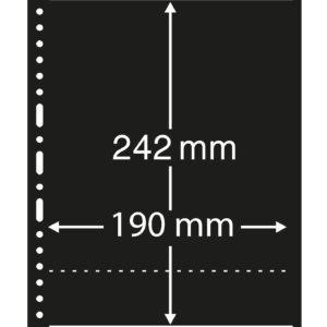 Prinz 1 Strip Double Sided Stocksheet - Universal Punching (10Pk)