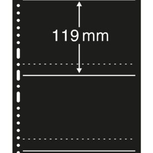 Prinz 2 Strip Double Sided Stocksheet - Universal Punching (10Pk)