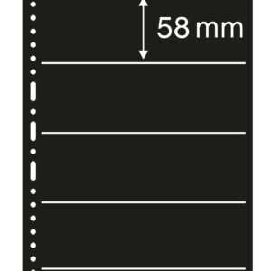 Prinz 4 Strip Double Sided Stocksheet - Universal Punching (10Pk)