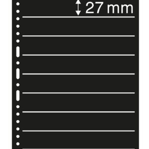 Prinz 8 Strip Double Sided Stocksheet - Universal Punching (10Pk)